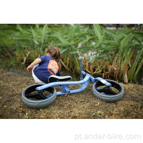 bicicleta de equilíbrio de bebê com estrutura de aço